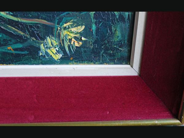 Huile sur toile de Jean ABADIE