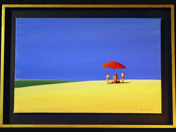 Huile sur toile de Roland CHETELAT