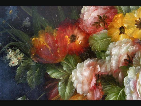 Huile sur panneau Ecole XXe