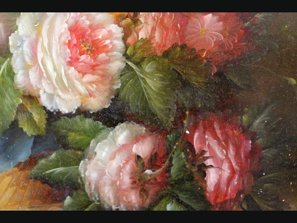 Huile sur panneau Ecole XXe