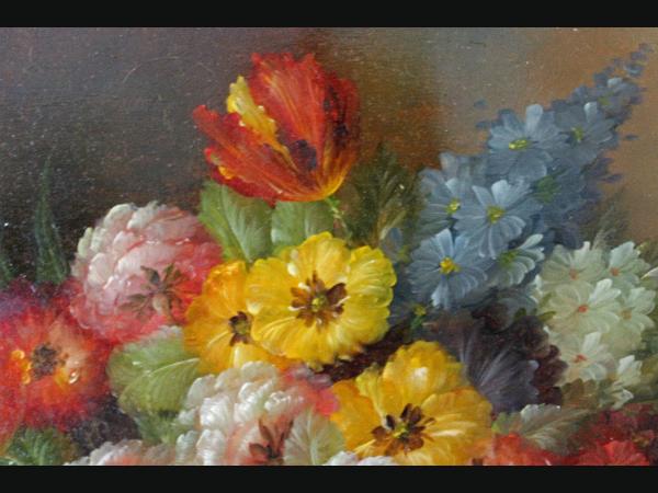Huile sur panneau Ecole XXe