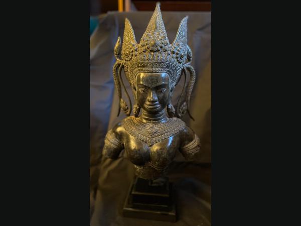 Sculpture bronze Asie