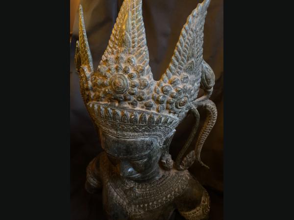 Sculpture bronze Asie