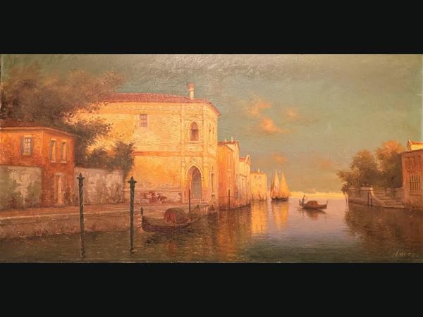 Peinture A.LECOZ (XIX-XXe)