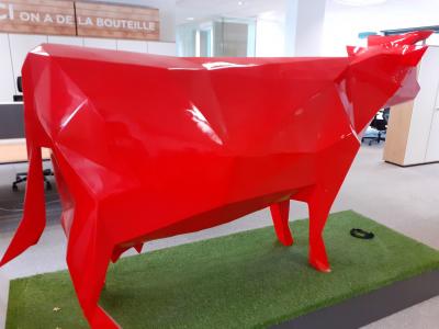 Vache taille réelle