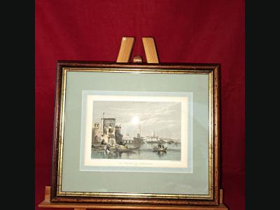 Gravure au burin (1830-1848) par Robert Wallis ,d'après Stanfield William.