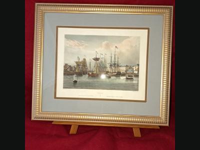 Gravure sur acier 1833 par Martens Frédéric , d après Mozin Charles louis.