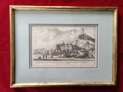 Eau forte originale 17ème par Israël Silvestre (1621-1691)