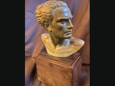 Buste de Mermoz L.GIBERT