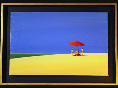 Huile sur toile de Roland CHETELAT